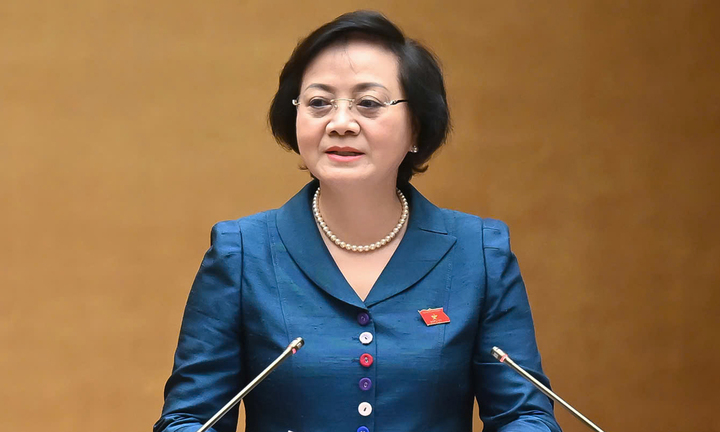 Bộ trưởng Nội vụ Phạm Thị Thanh Trà. (Ảnh: quochoi.vn)